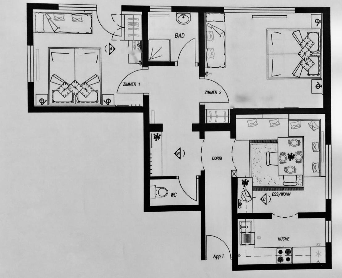 Apart Lechleitner Apartman Ischgl Kültér fotó